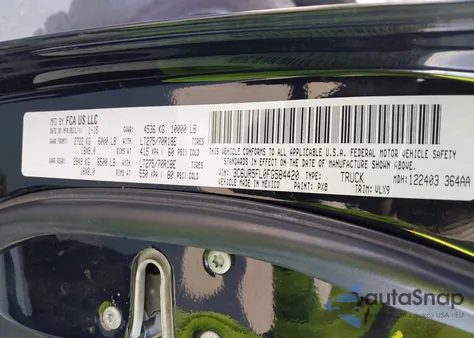 2015 Ram 2500 Laramie from USA, damaged, VIN 3C6UR5FL0FG584420